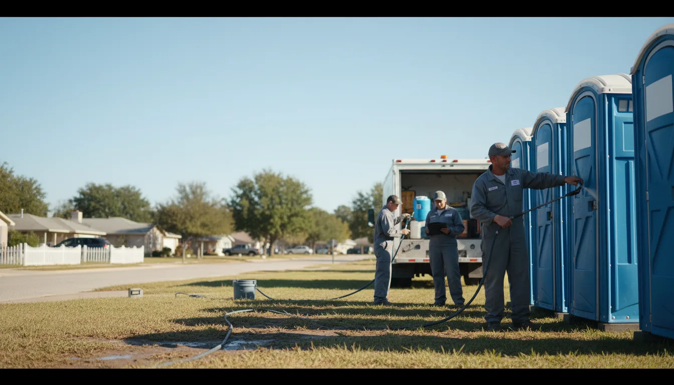 Long-Term Portable Toilet Rental in Prattville, AL near me
